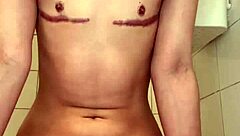 oh wow, i'm bouncing hard on my dildo until i moan and get all wet.