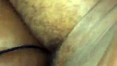 i oiled up my black ass and he stirred that big dick deep in my fat pussy