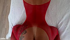 brutal anal pounding stretches big ass latina milf to creampie explosion