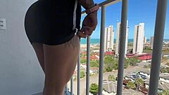 so i dropped by my hot neighbor's place and left his cock all creamy white after some curvy bbw action