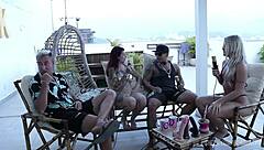 Compilados Do Casal Kobra In Bora Cast With Bruna Carlos And Matheus Caetano - Part 1 On Sheer Red