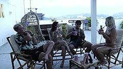 Compilados Do Casal Kobra In Bora Cast With Bruna Carlos And Matheus Caetano - Part 1 On Sheer Red