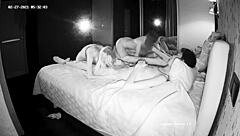 i watched as two guest girls stripped down for homemade blowjobs and hardcore group fucking with those young 18+ males in a wild 4some