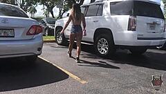 How does Rose Isstar handle climbing on the desk for Rome Major's massive BBC in this wet pussy licking session?