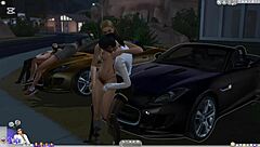 Sims 4 Blowjob And Fucking In Public Outdoor Lesbian Action
