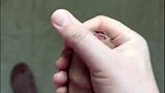 What happens when solo amateur explores double angle masturbation in intriguing ways