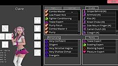 I love playing Heroine Rumble 2 where Claire battles Lucretia in this intense gameplay round 13