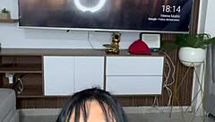 Beautiful Colombian Latina Brunette With Fake Tits And Cute Big Ass Plays With Dildos