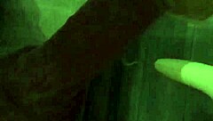 Oh man sucking my blow up doll feels so wild I can't even... like deepthroat handjob action all messy.