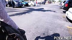 Oh man, this petite teen slut takes that hardcore monster deep in her wet pussy over and over in pov