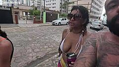 We went to the beach with that little nympho and uh, got into all kinds of adventures everywhere as Casal Mattos