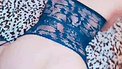 Beautiful Mature Wife in Lingerie and Stockings Submits Fully with Fiery Passion in POV Anal