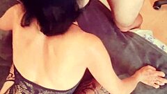 Get ready for some wild rough sex right on our bed!