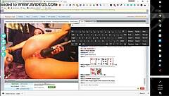 uhh i mean this huge dildo is just stretching my tits or wait no my pussy i think...