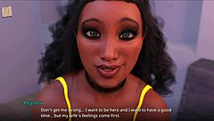 hey, check out keyana holding back her orgasm with that monster cock in erotic game vibes 😏