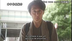 You want this busty married Japanese with big tits taking young guys' cum?