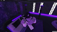 what if a roblox girl gets bored until her friend shows up for some wild fucking?