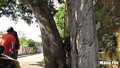 What Happens When Outdoor Blowjob Leads To Cumshot On Big Tits In Public?