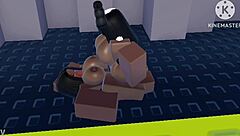 Negritas playfully explore each other in this ebony lesbian encounter.