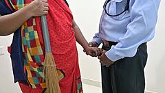 Why does security get a sneaky handjob from the maid in uniform?