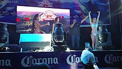 What hot moves from these girls dancing in bikinis!