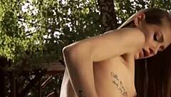 i just masturbated wildly in the garden using my favorite toys until i came hard