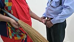 Why does security get a sneaky handjob from the maid in uniform?