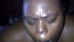 Oh man, this thot just swallowed a huge cumshot! 😏