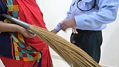 Why does security get a sneaky handjob from the maid in uniform?