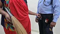 Why does security get a sneaky handjob from the maid in uniform?