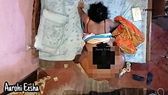 Step daddy fucks me hardcore in bed at high speed.