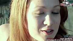 hey, this cute british teen 18+ with small tits, is she ready for her first german porn try?