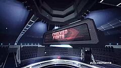 riley reyes takes on chad diamond in a mixed wrestling match, where he dives into her pussy with intense cunnilingus