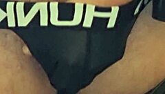 i watch as i cum on your face and make you swallow everything - huge cock handjob