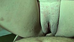 Stepsis Sneaked Into Room Last Night For Tight Shaved Pussy Creampie In Close Up Homemade Fuck