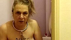 hey, check out this 2025 french housewife doing her solo bdsm session with uro and humiliations outdoors 😈