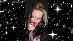 i-i'm turning from a guy into this sissy bimbo with glasses and lipstick crying mascara tears for total femdom obedience oh god it's happening