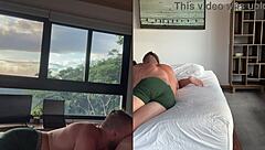 Professional Eater Licks Juicy Pussy Bent Over in Doggystyle for Moaning Orgasm