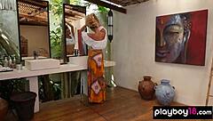 glamorous naked british muse bexie williams works her magic for playboy, yeah