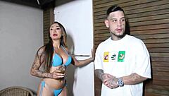 Madame Edna Samara, Aren't You Curious About Your Pool Guy's Massive Tool? Let's See You Lick and Ride It!