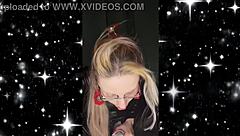 i-i'm turning from a guy into this sissy bimbo with glasses and lipstick crying mascara tears for total femdom obedience oh god it's happening