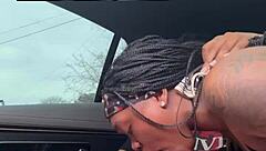 Oh man sucking that big black cock deep until I swallow cum for new air forces!