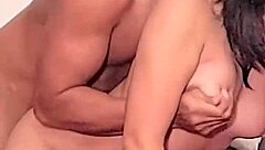 feeling so guilty yet thrilled putting horns on my husband with this dark skinned guy in bedroom doggystyle fuck moaning to orgasm