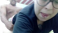 i hooked up with my lesbian mother-in-law and came right in her mouth