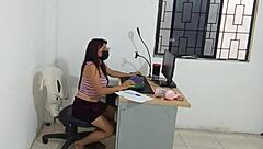 the neighbor got all excited and started shaking her big ass right in front of the camera for some homemade fun