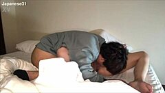 Christmas Night Surprise: Pouring a Week's Load Into Her Tight Asian Pussy