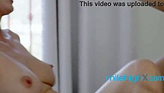 Freya, slide that strap-on deep inside me, Kay Lovely moaned in lesbian bliss.