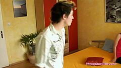 I'm just an 18-year-old redhead with these tiny tits, wanna see?