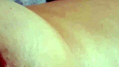 Gretala gently pinches her nipple in a moment of quiet self-exploration with big natural tits