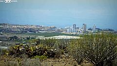 Hey, join me for this wild cock stakeout where brunette Chloe Lamour takes cumshot on her big tits outdoors!